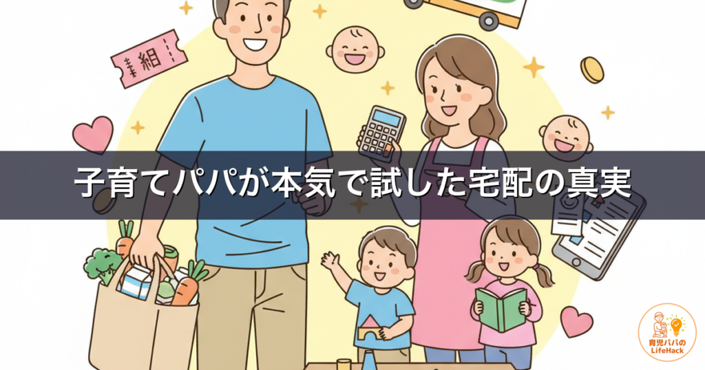 コープデリ子育て割は本当に安い？食材宅配の価値を等身大パパが正直レビュー