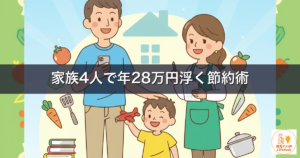 【家族4人で年間28万円】格安SIM歴10年の僕が公開する本当の節約額と乗り換え手順